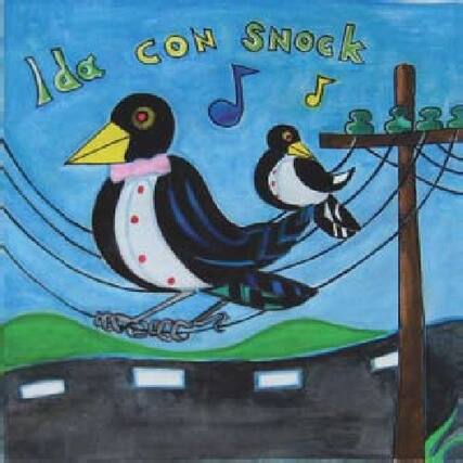 The text on the image reads: "Ida CON SNOCK"