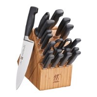 ZWILLING - Henckels Four Star 20-pc Knife Block Set - Brown - Angle_Zoom