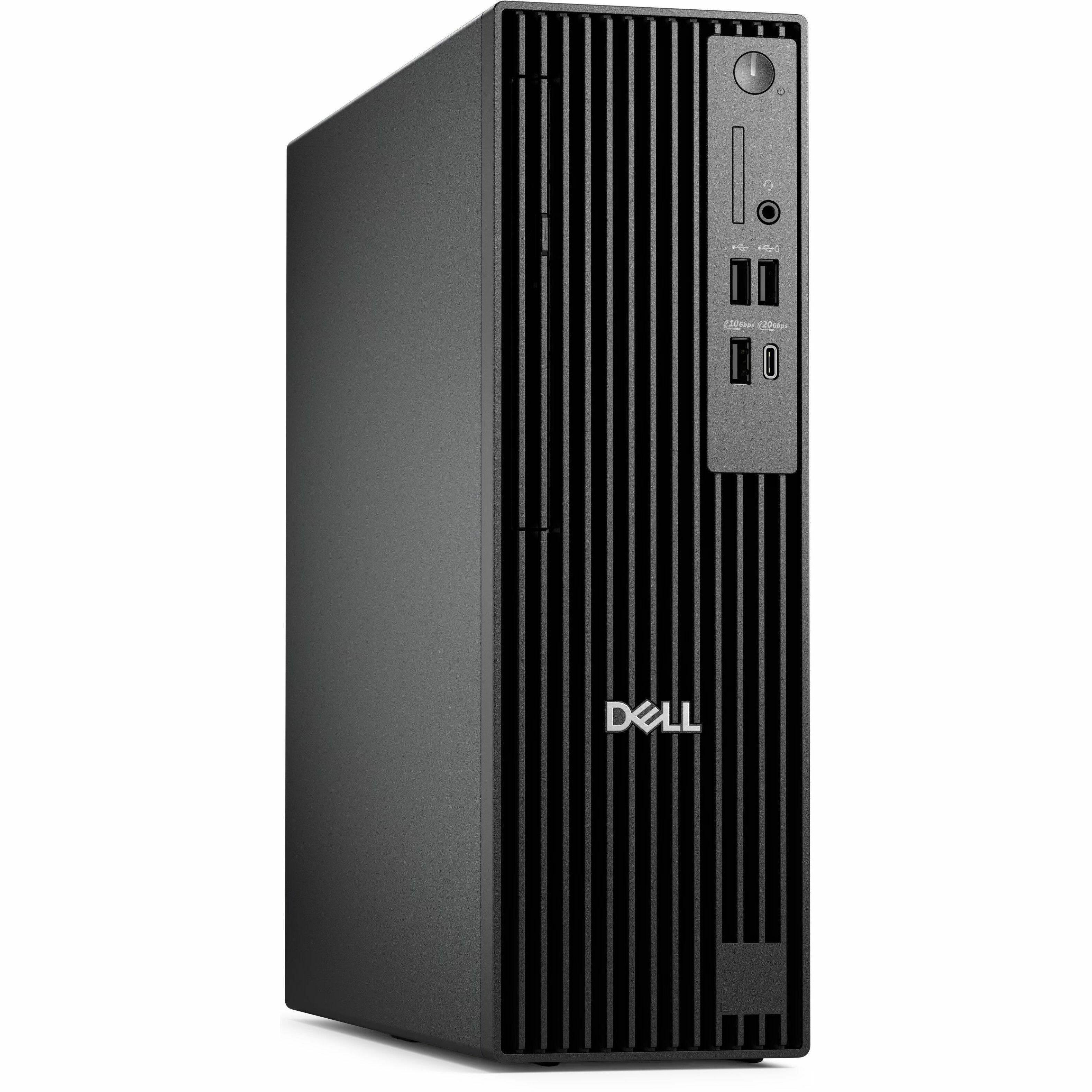 Alt View 5. Dell - Dell Pro Slim Plus QBS1250 - Intel Core Ultra 7 265, 16 GB, 512 GB SSD, Windows 11 Pro - Black.