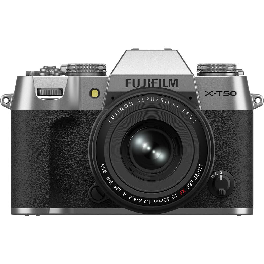 FUJIFILM X-T50 ASPHERICAL FUJINON LENS 58 SUPER EBC MCS M I WR 1:2.8-4.8 16-50mm