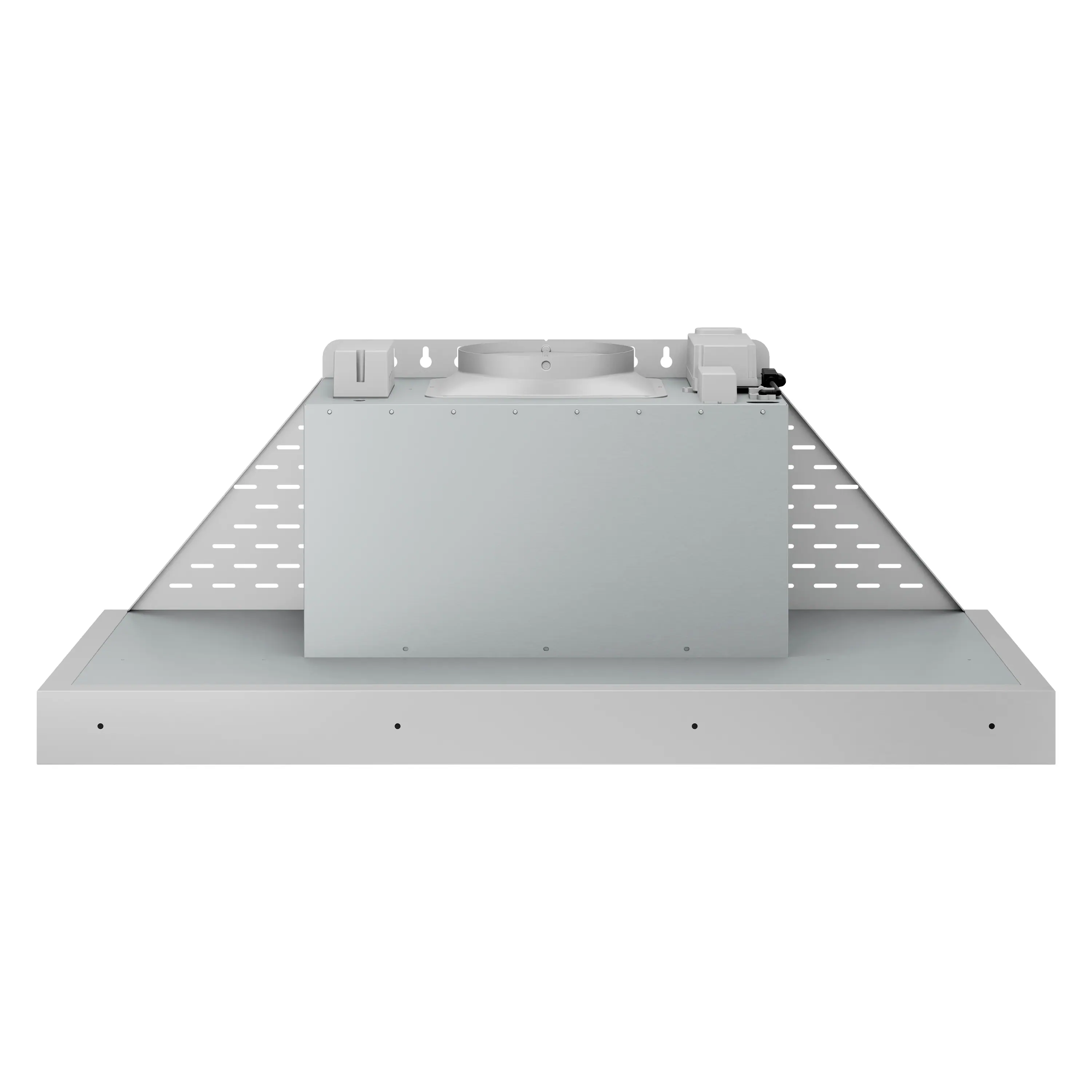 Front. ZLINE - ZLINE 40 in. DuraMount™ Ducted Wall Mount Range Hood Insert in Stainless Steel - Stainless Steel.