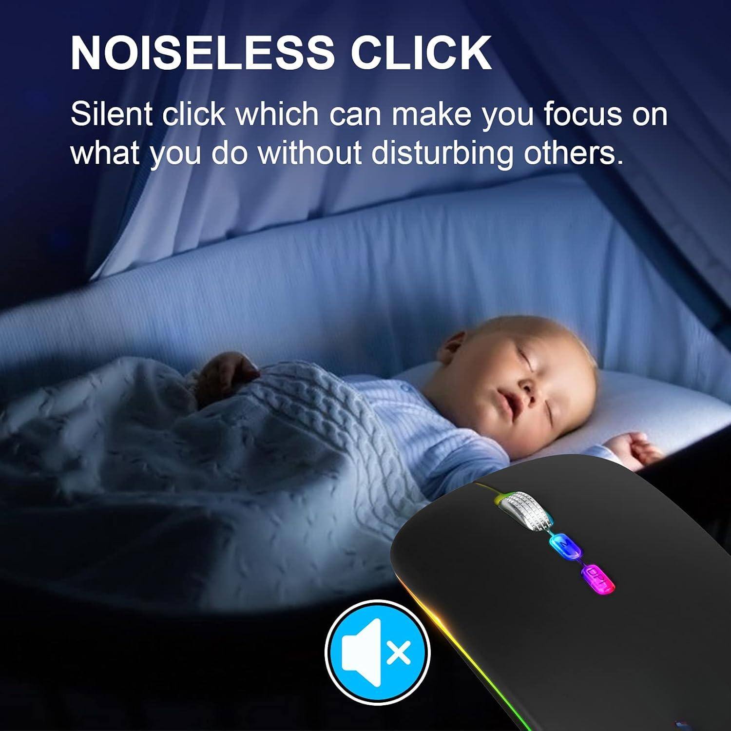 NOISELESS CLICK

Silent click which can make you focus on what you do without disturbing others.