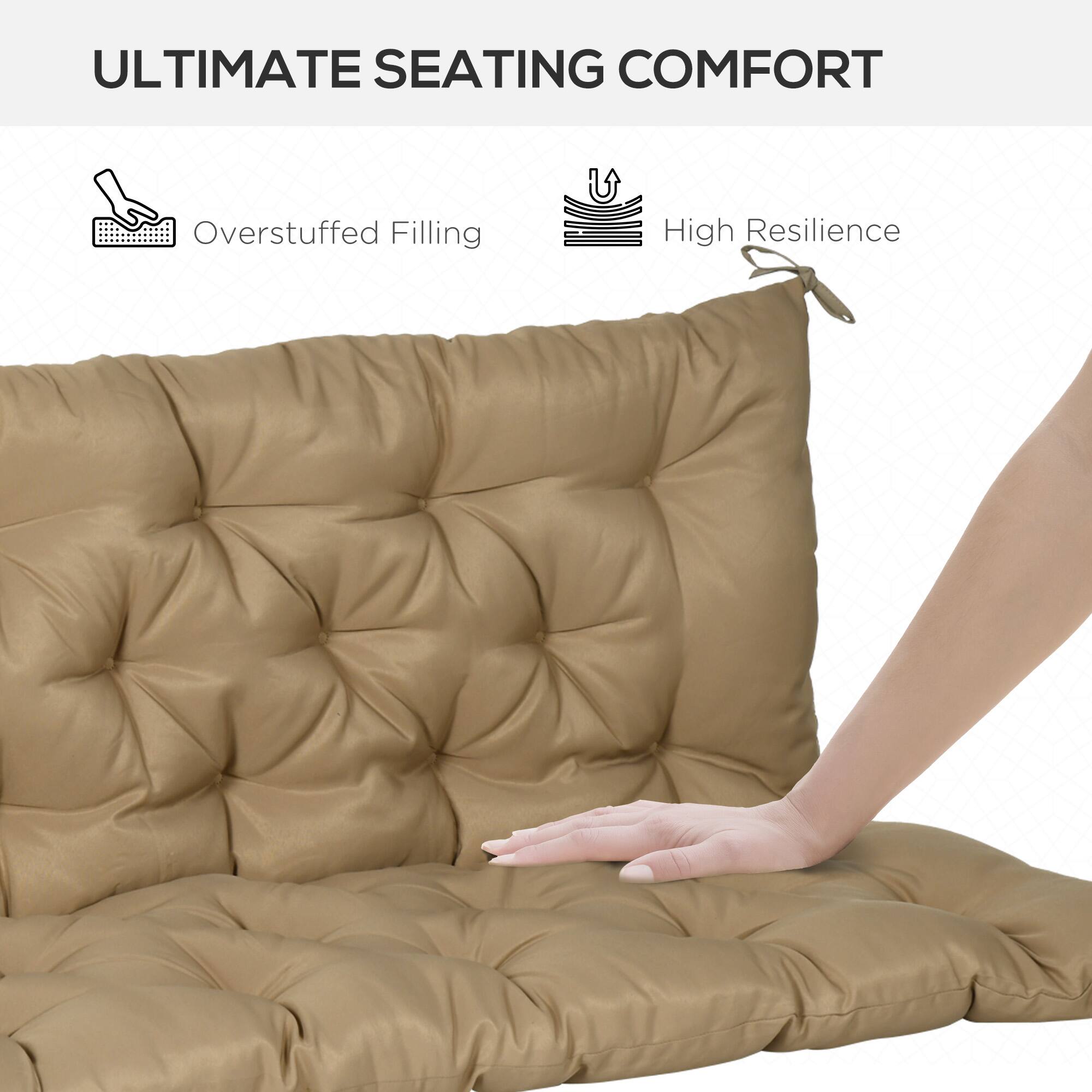 ULTIMATE SEATING COMFORT
Overstuffed Filling
High Resilience