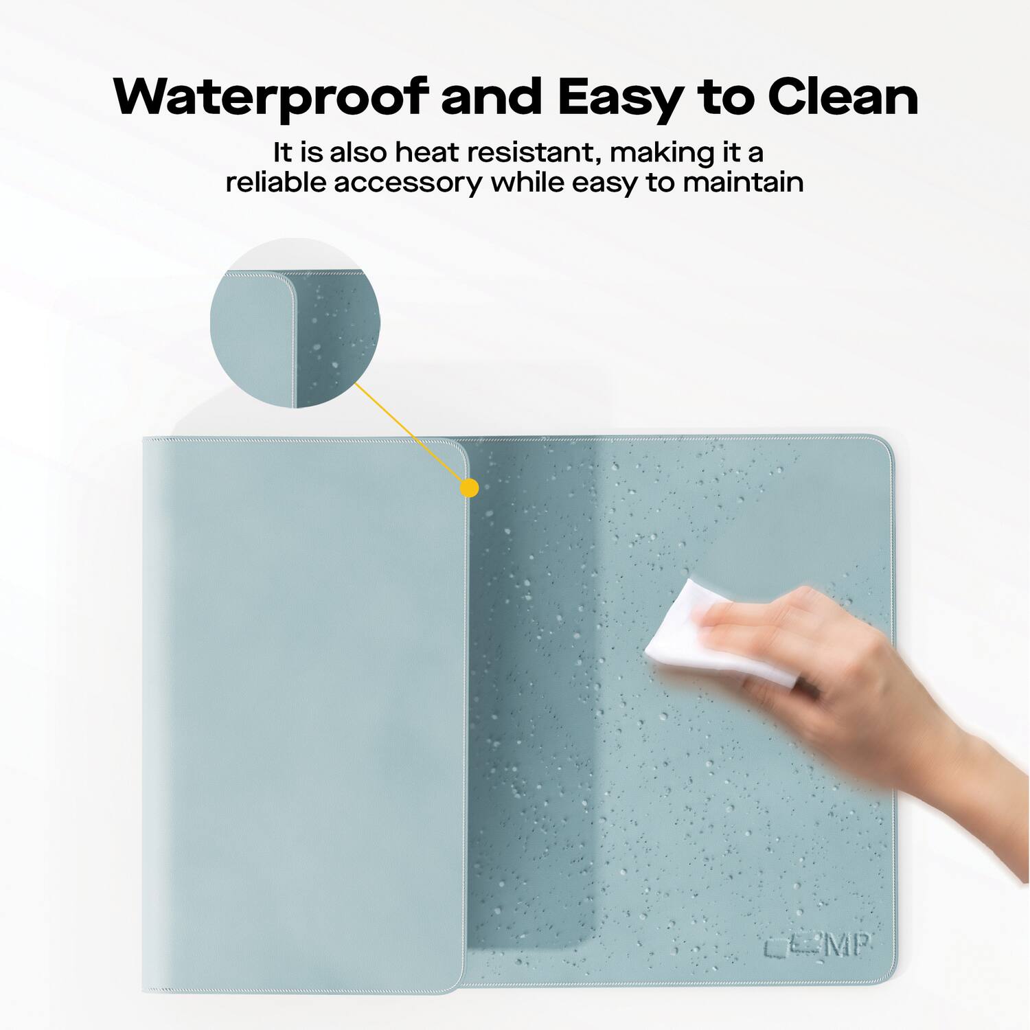 Waterproof and Easy to Clean

It is also heat resistant, making it a reliable accessory while easy to maintain