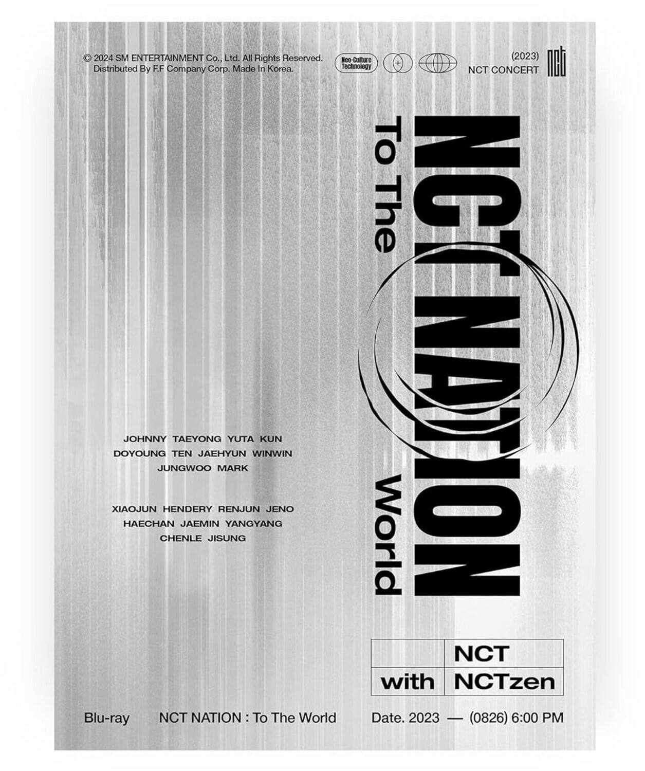 Front. NCT Nation: To The World In Seoul / Various   - BLU-RAY.