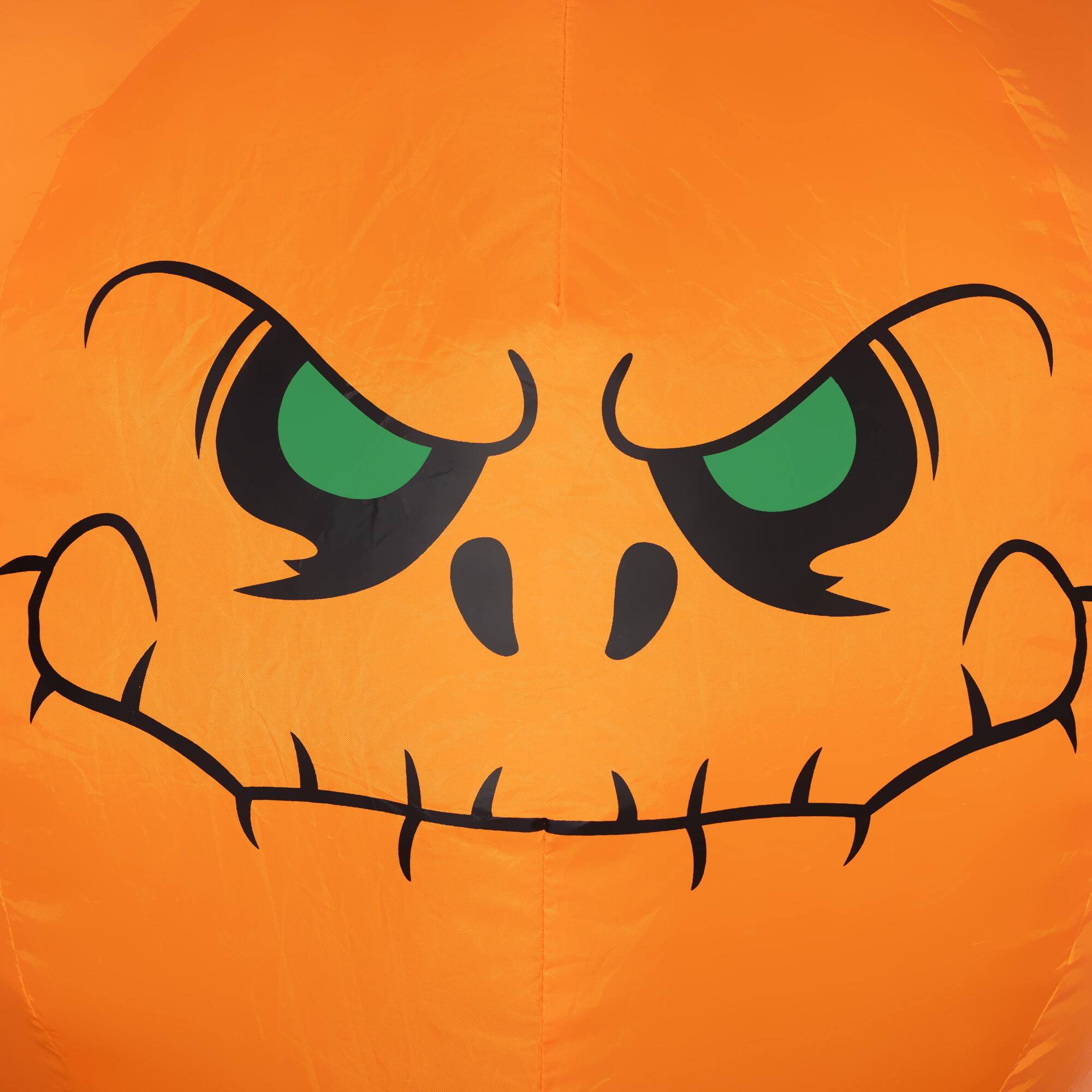 Alt View 8. Homcom - 7' Halloween Inflatable Outdoor Decoration Reaper Ghost Pumpkin, Blow Up LED Yard Decor for Garden, Lawn, Party, Holiday - black.