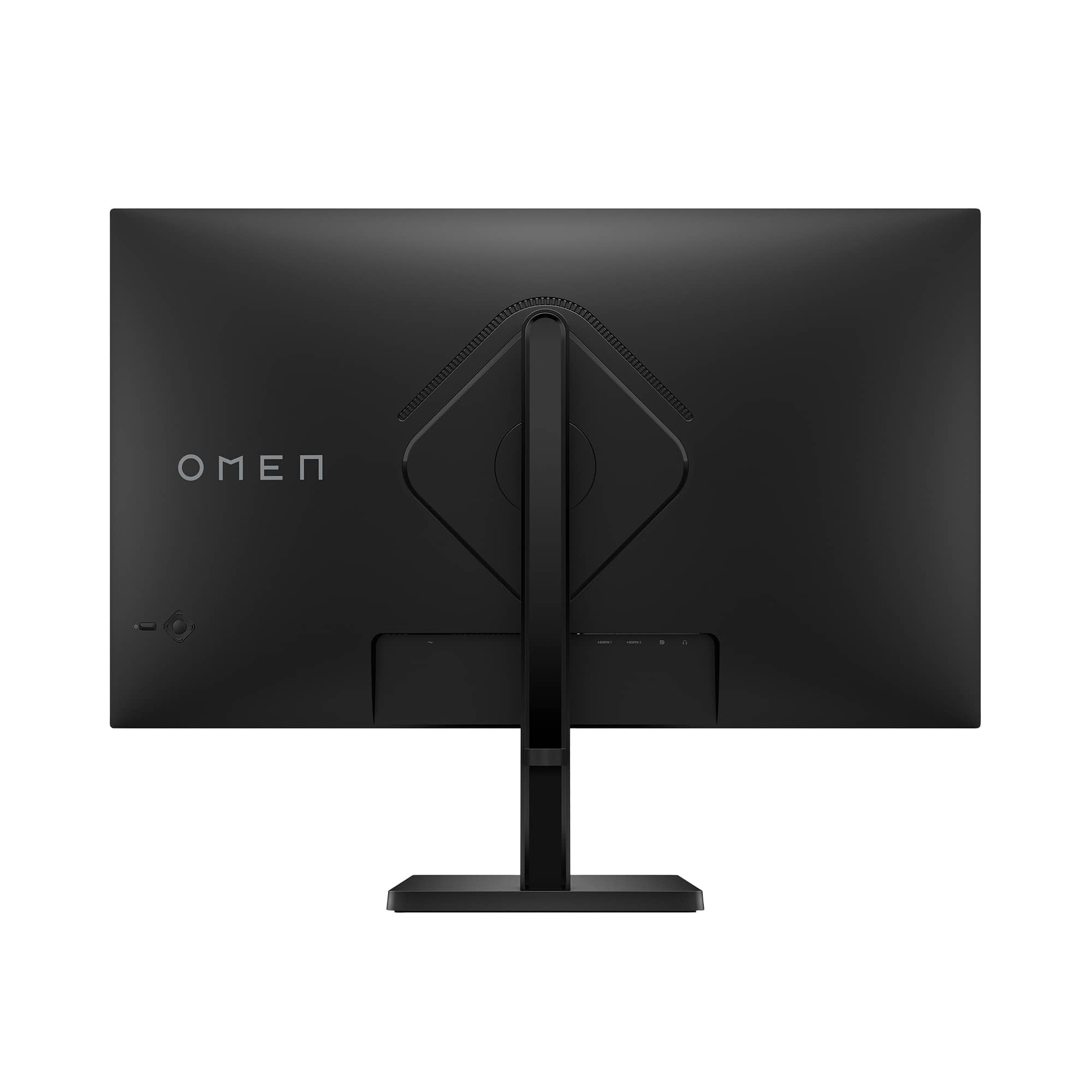 Back. HP OMEN - 31.5" IPS LED QHD 165Hz FreeSync Gaming Monitor with HDR (HDMI, DisplayPort) - Black.