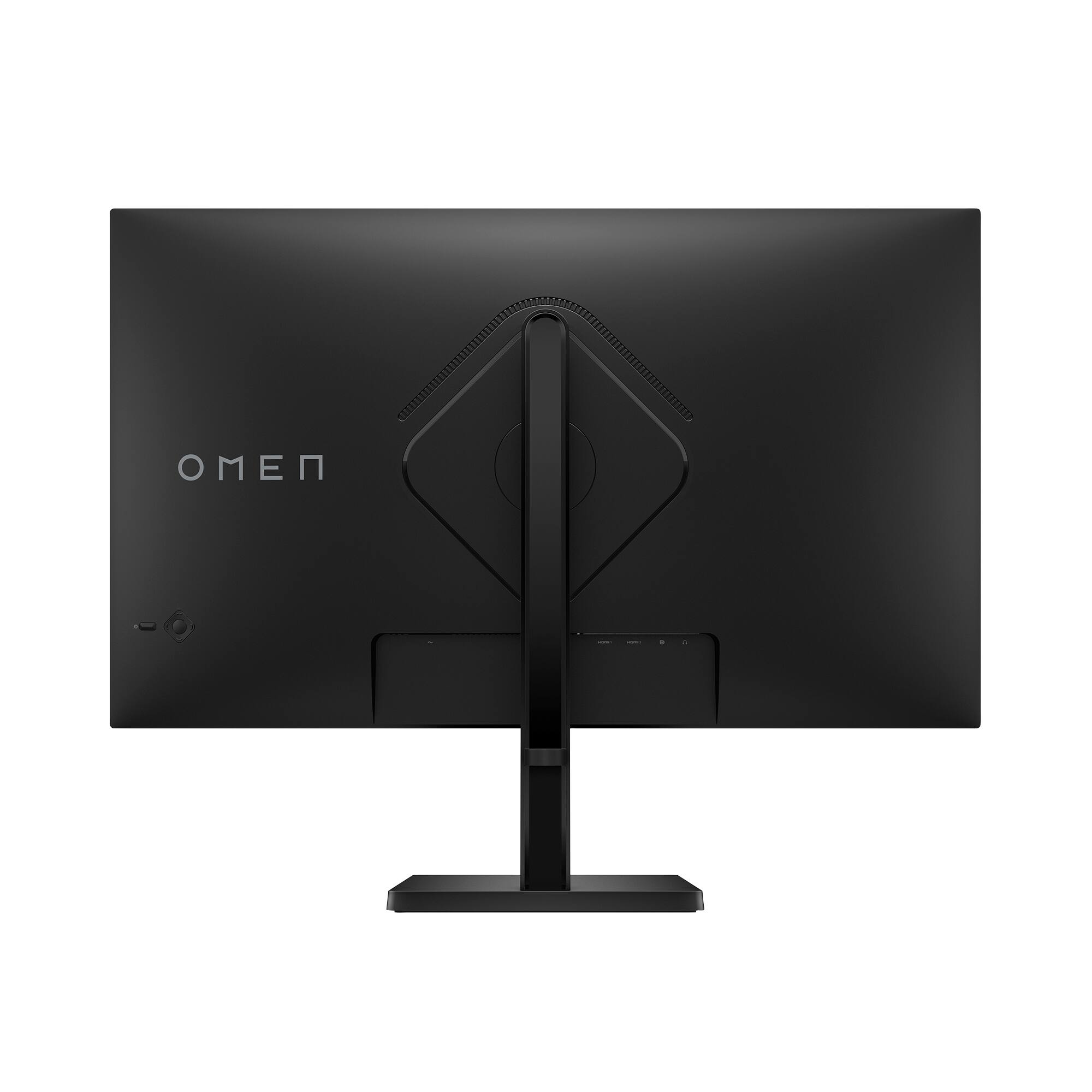 Back. HP OMEN - 31.5" IPS LED QHD 165Hz FreeSync Gaming Monitor with HDR (HDMI, DisplayPort) - Black.
