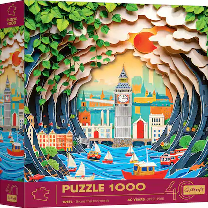 PUZZLE 1000
40 STrefl
PUZZLE 1000
40 YEARS SINCE 1985
TREFL - Share the moments