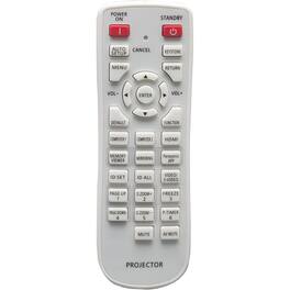 ZdalaMit - N2QAYA000100 Replacement Remote for Panasonic LCD Projector PT-VW355N PT-VX425N PT-VX425NU PT-VX425NZ PT-VX425NZU - White