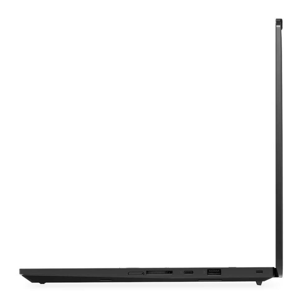 Angle. Lenovo - Lenovo 2026 ThinkPad P1 Gen 9 Laptop w/ Ultra 9, RTX PRO 2000, 64GB RAM, 2TB SSD, 16" 3.2K Tandem OLED Touchscreen.
