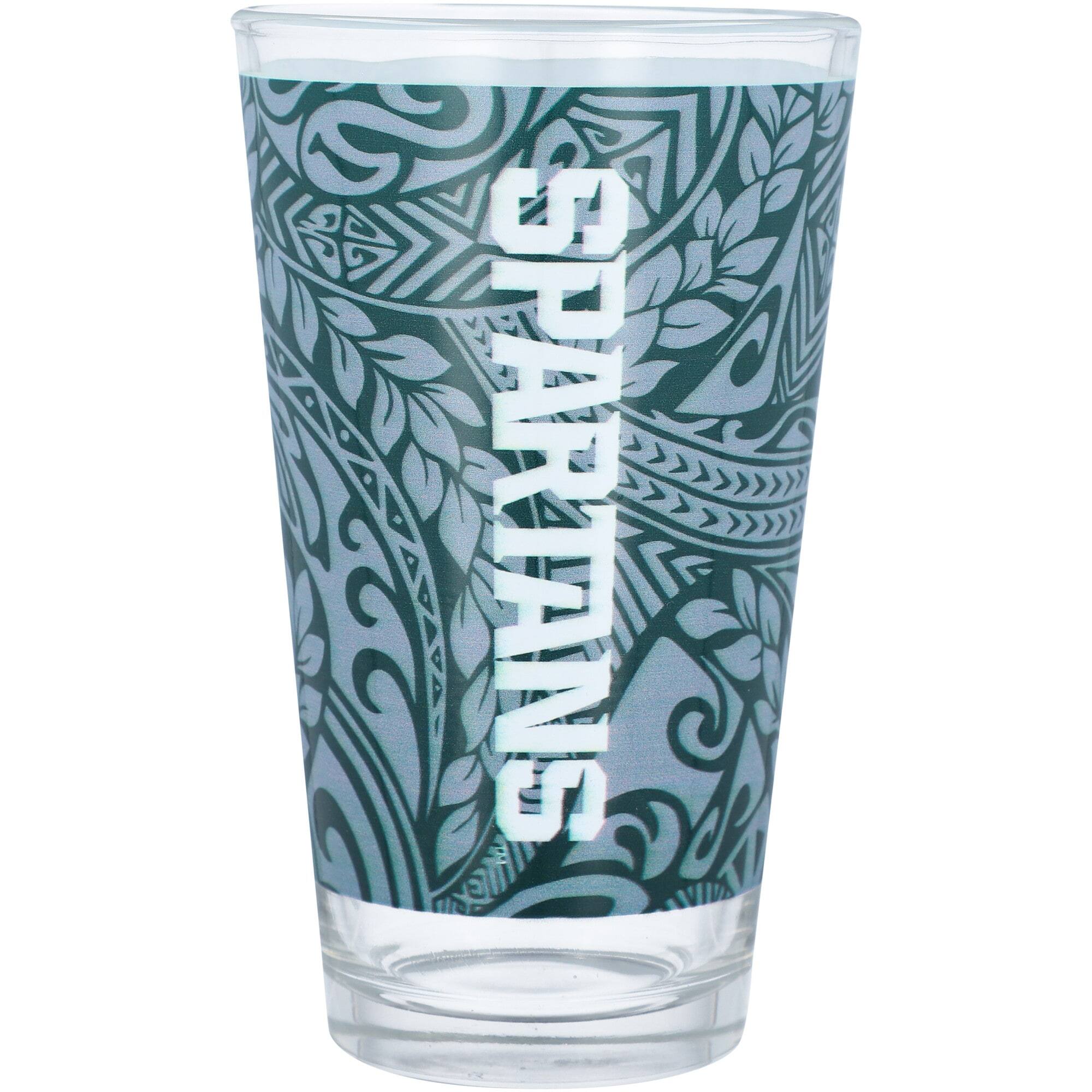 Alt View 1. Indigo Falls - Michigan State Spartans 16oz. Ohana Pint Glass - Multicolor.