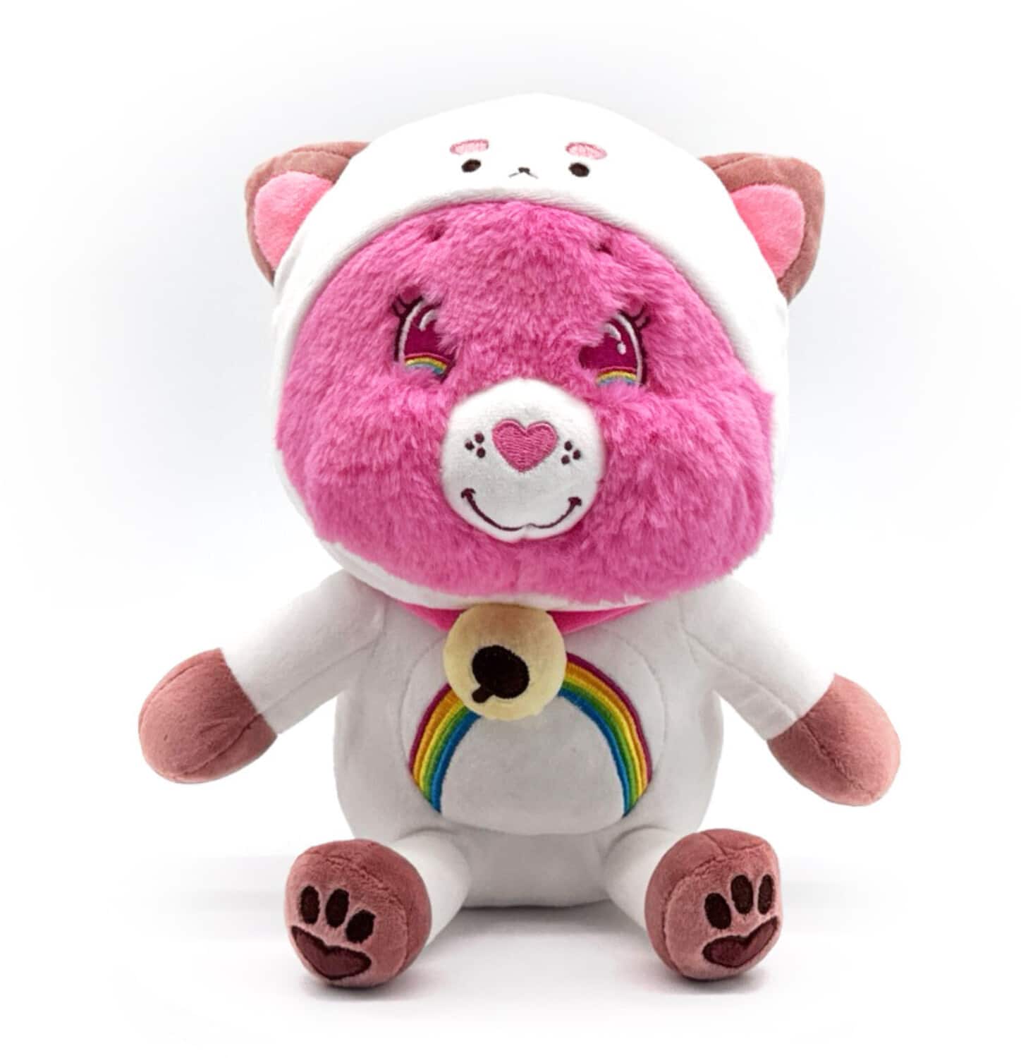 Youtooz - Care Bears - 9" Plush - Puppycat x Cheer Bear - COLLECTIBLES - Multicolor