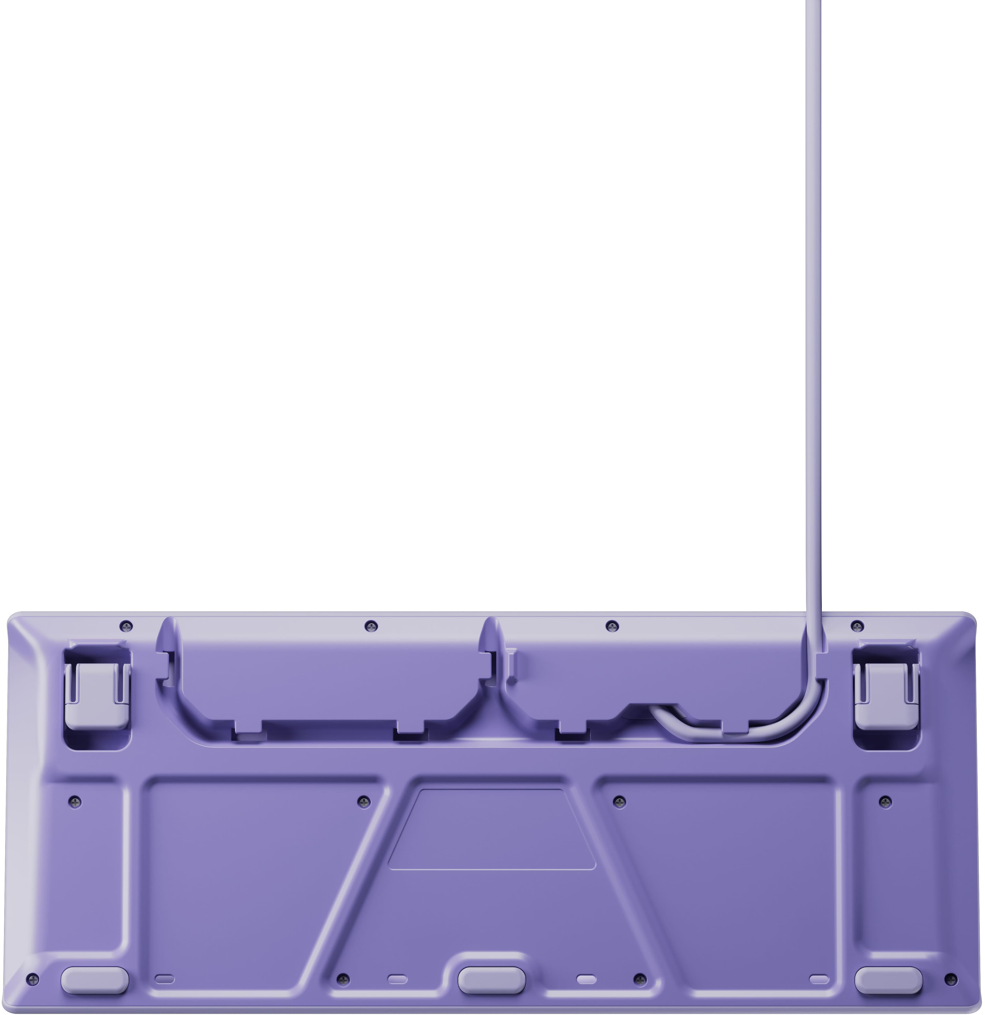 Alt View 5. SteelSeries - Apex 3 TKL Wired Membrane Whisper Quiet Switch Gaming Keyboard 8 zone RGB Backlighting - Lavender.