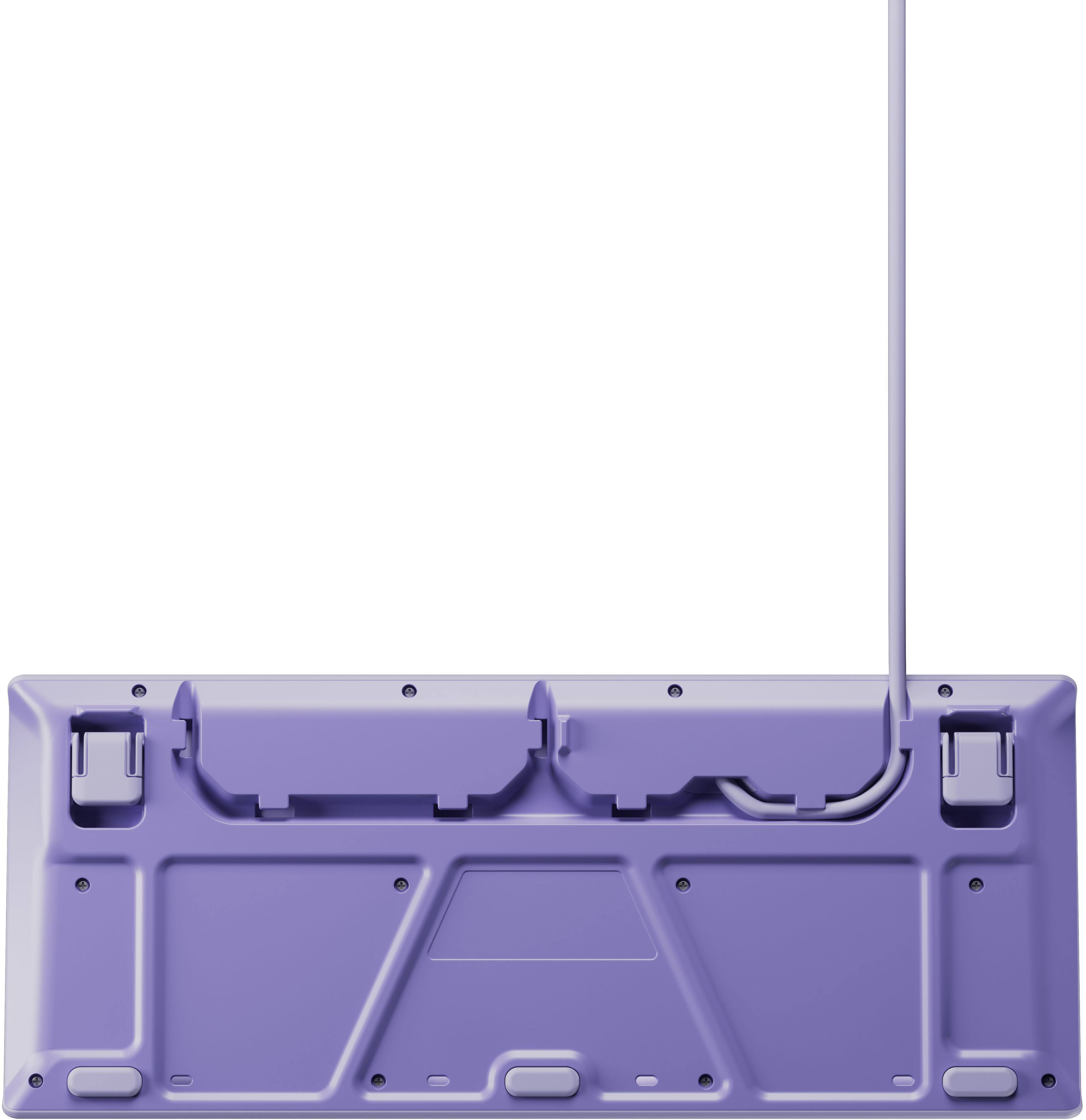 Alt View 5. SteelSeries - Apex 3 TKL Wired Membrane Whisper Quiet Switch Gaming Keyboard 8 zone RGB Backlighting - Lavender.