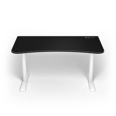 Alt View 3. Arozzi - Arozzi Gaming Desk - Medium - White.