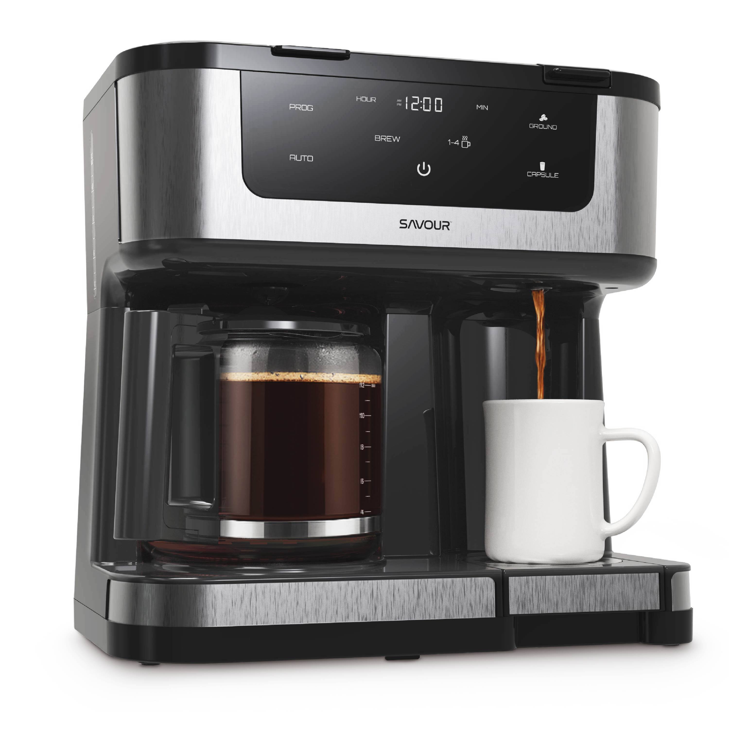 PROG HOUR - 2:00 BREW N 1-4 MIN GROUND AUTO CAPSULE SAVOUR