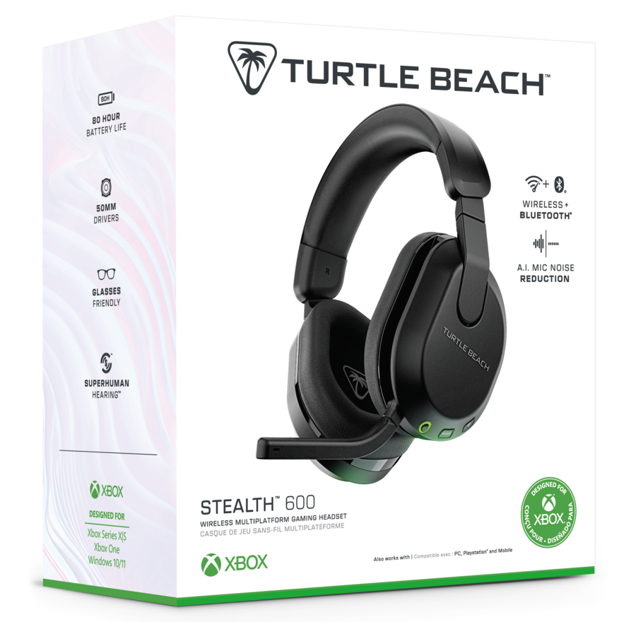 Turtle Driver Turtle Beach Stealth 600 Wireless Over Ear Multiplatform Gaming Headset ...