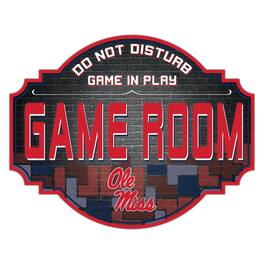 Fan Creations - Ole Miss Rebels 12'' Game Room Tavern Sign - Multicolor