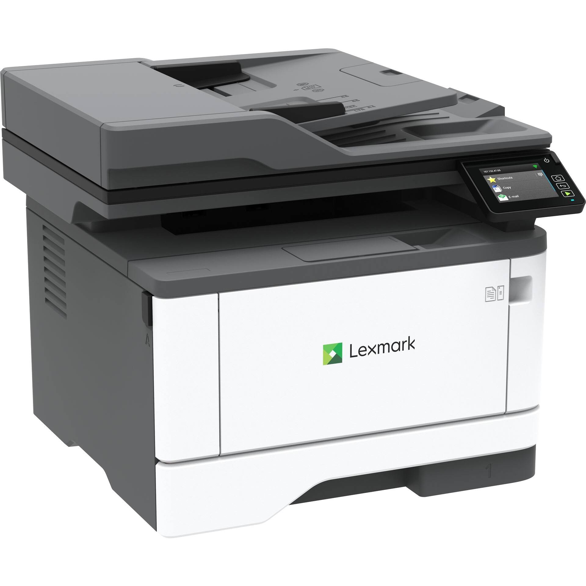Alt View 2. Lexmark - Lexmark MX431adn Laser Multifunction Printer - Monochrome - Copier/Fax/Printer/Scanner - 42 ppm Mono Print - 600 x 600 - Unknown.
