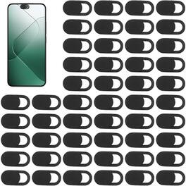 RTMB - Black Webcam Covers, Portable Privacy Shields – 50-Pack