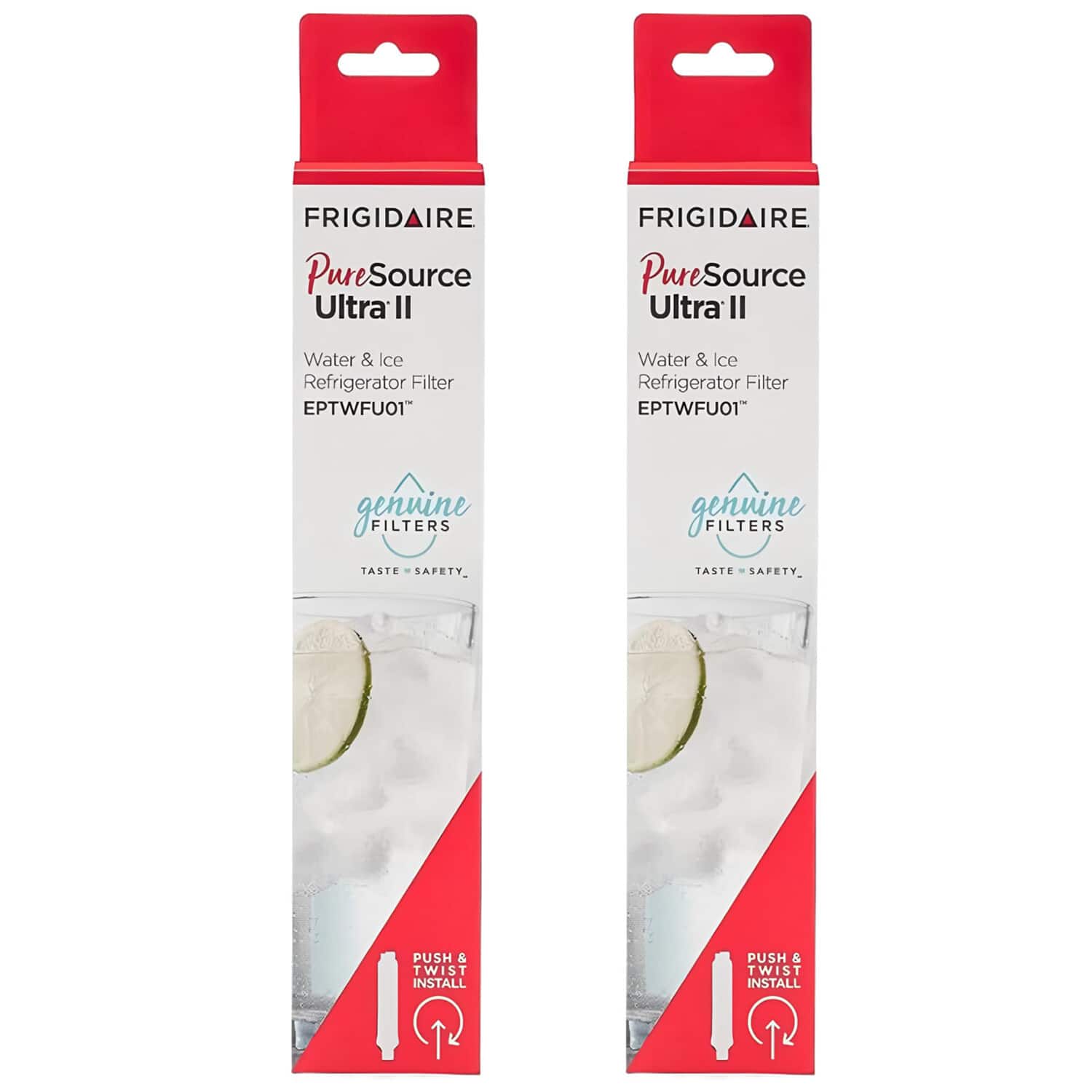 Frigidaire - EPTWFU01 PureSource Ultra II Refrigerator Water Filter 2PCs