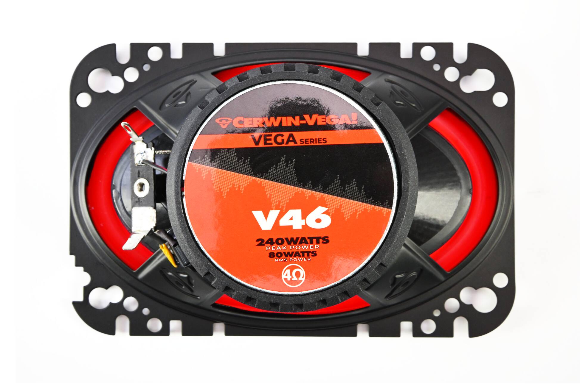 CERWIN-VEGA!  
VEGA SERIES  
V46  
240WATTS PEAK POWER  
80WATTS RMS POWER  
4Ω