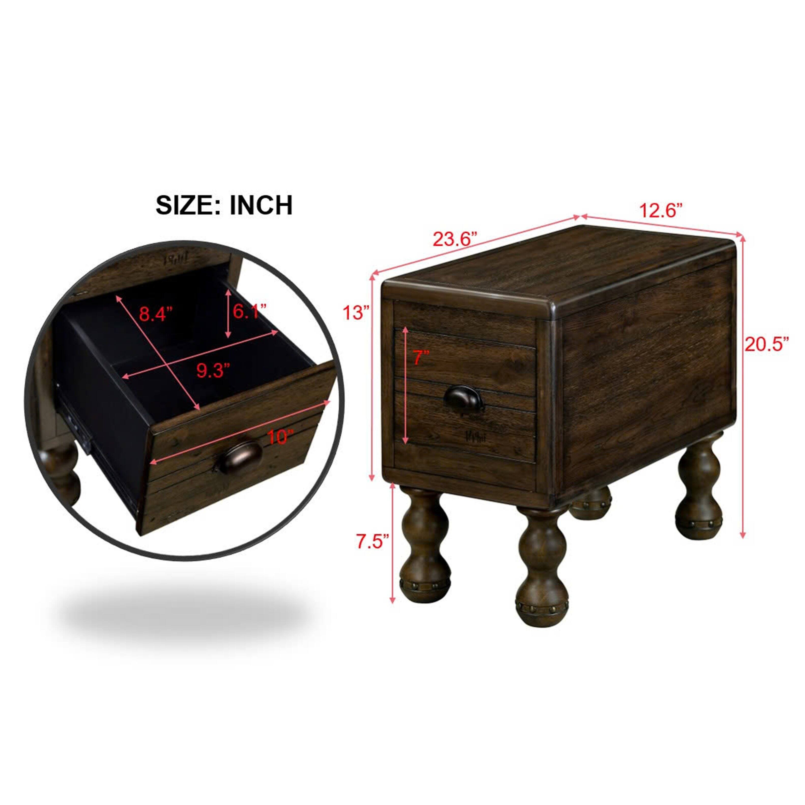 SIZE: INCH  
23.6" x 12.6" x 20.5"  
7.5"  
10"  
13"  
8.4" x 9.3" x 6.1"