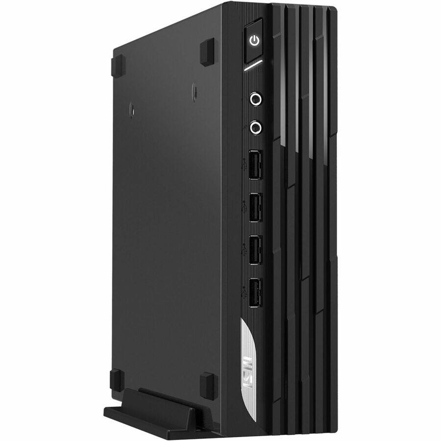 Alt View 4. MSI - MSI PRO DP21 14M PRO DP21 14M-1068US Desktop Computer - Intel Core i7 14th Gen i7-14700 - 16 GB - 1 TB SSD - Small Form - Black.