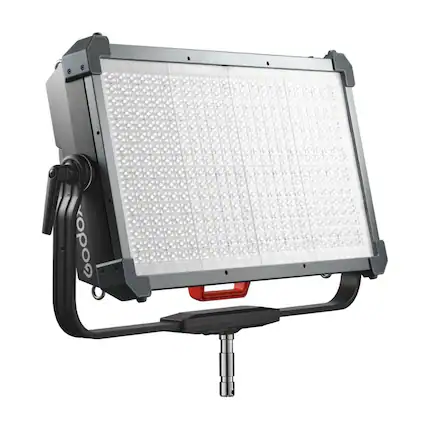 Front. Godox - Godox KNOWLED P1200R Hard RGB LED Video Light Panel.