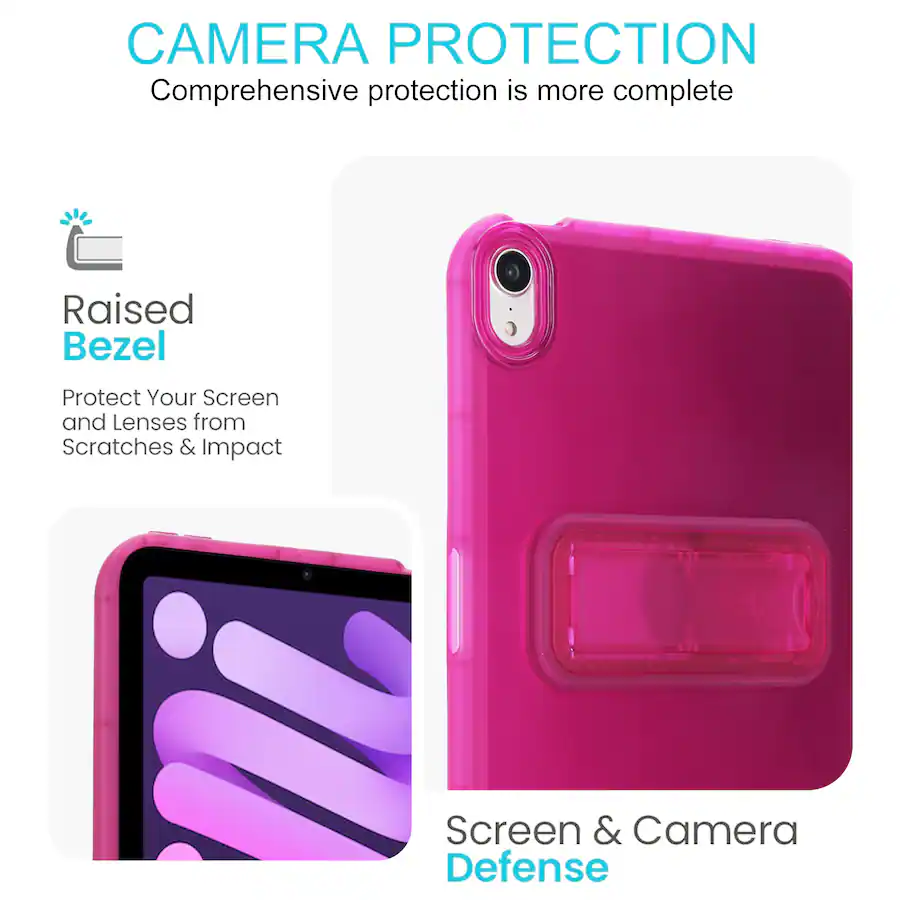 Dteck Rugged Case for Apple iPad mini (A17 Pro) 2024 & mini 6th Gen 8.3 ...