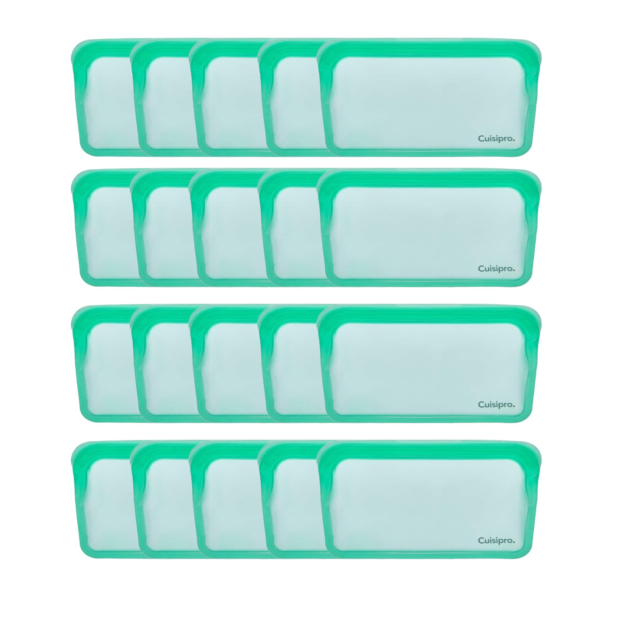 Cuisipro - Green Silicone Pack-it Bag, Pack of 20 price history on PriceWatchPro