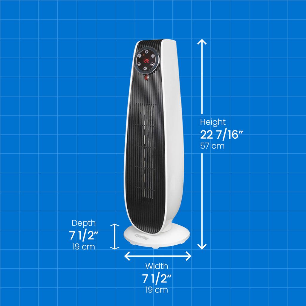 Height 22 7/16" 57 cm

Depth 7 1/2" 19 cm

Width 7 1/2" 19 cm