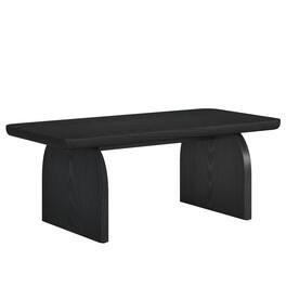 Kadyn - Wooden Rectangular Coffee Table, Modern Living Room Furniture, Stylish Home Decor - Black