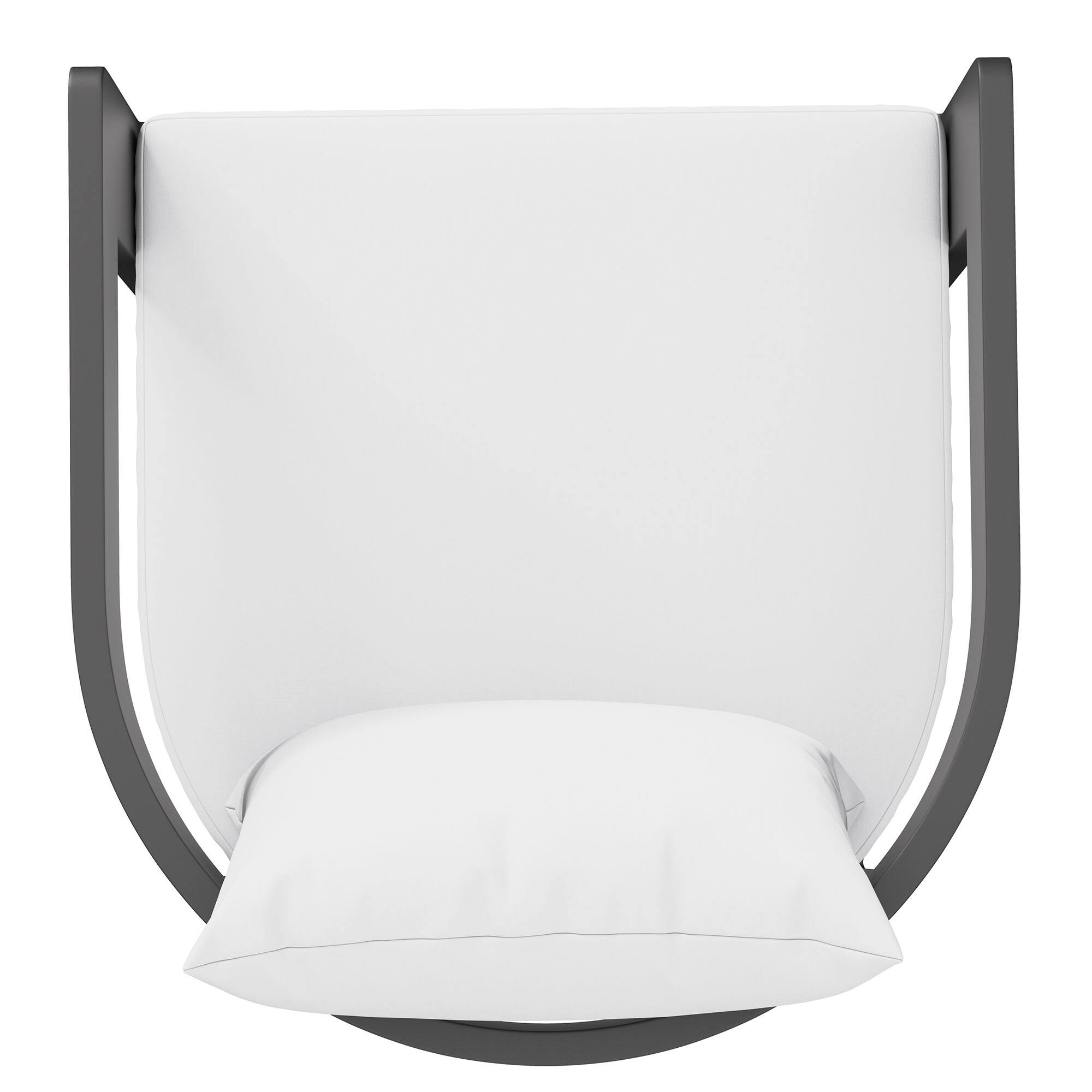 Alt View 5. Modway - Tahoe Outdoor Patio Aluminum Counter Stool by Modway - White.