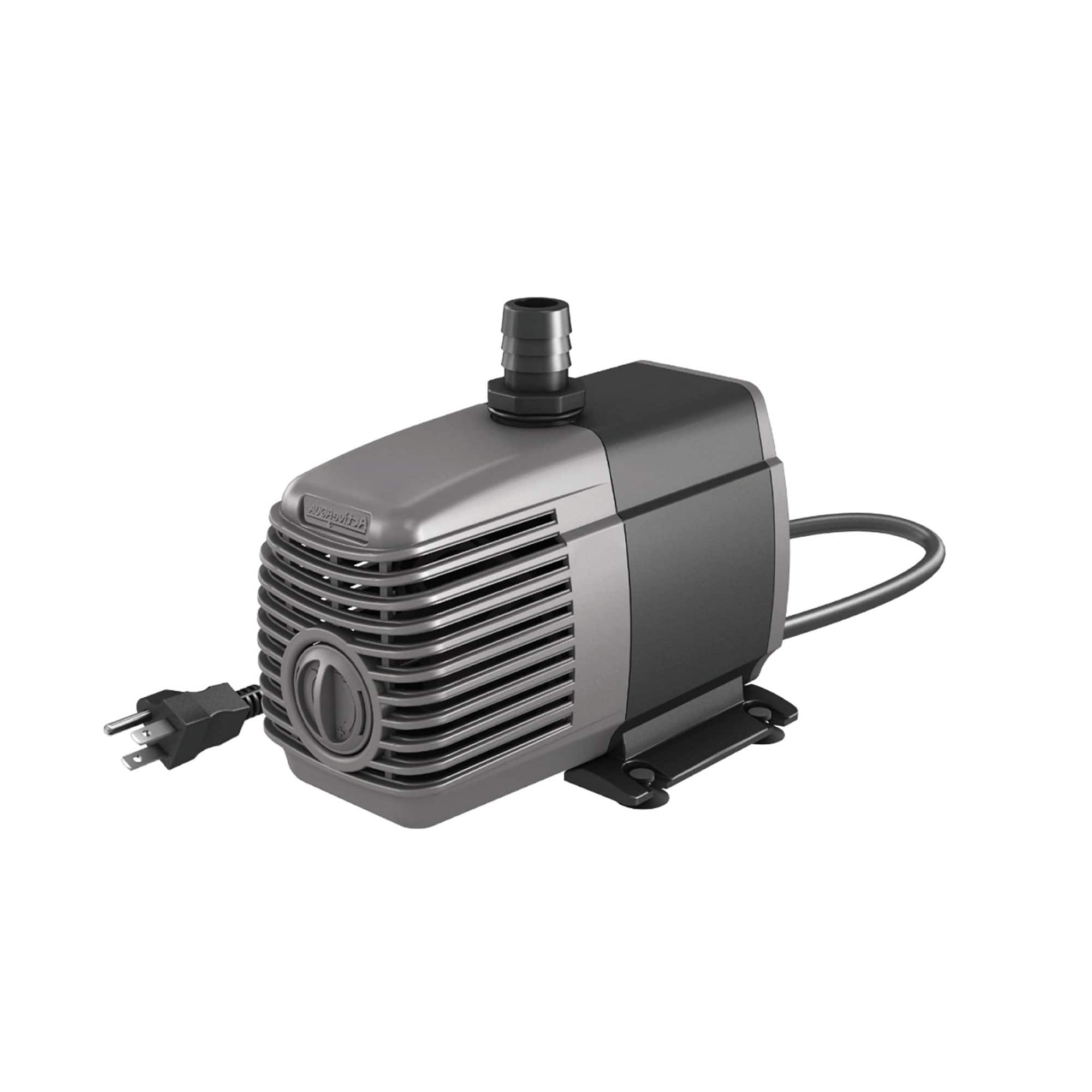 Active Aqua - 160 GPH Submersible UL-Listed Hydroponics Pond & Fountain Water Pump price history on PriceWatchPro