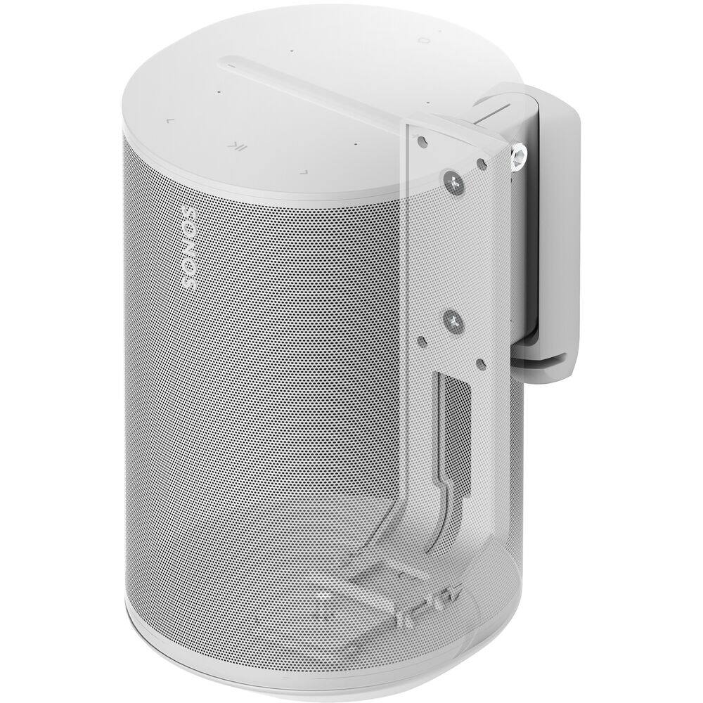 Alt View 4. Flexson - FLEXSON Wall Mount with Corner Piece for Sonos Era 100 Speaker (White, Single) - "NA".