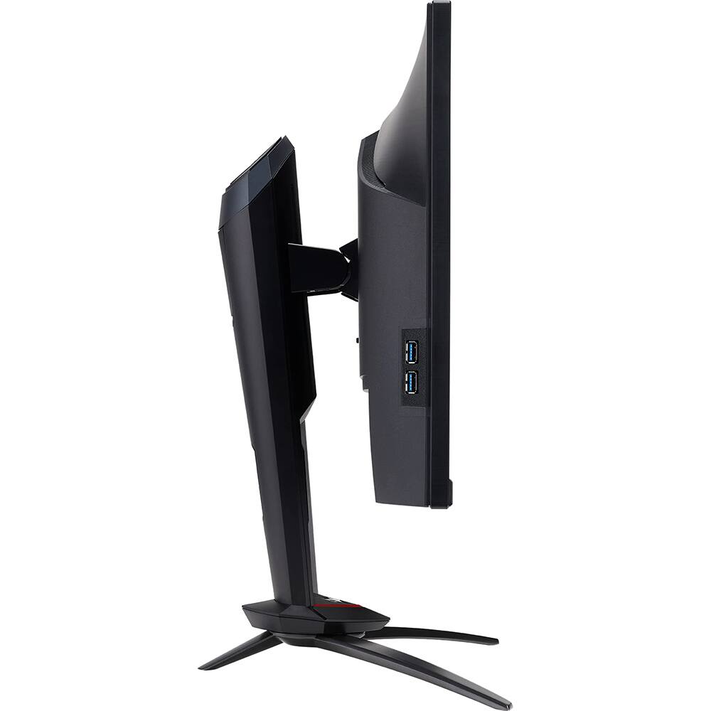 Alt View 5. Acer - 27" UHD 3840x2160 FreeSync IPS Gaming Monitor UM.HX3AA.V02 - Black.
