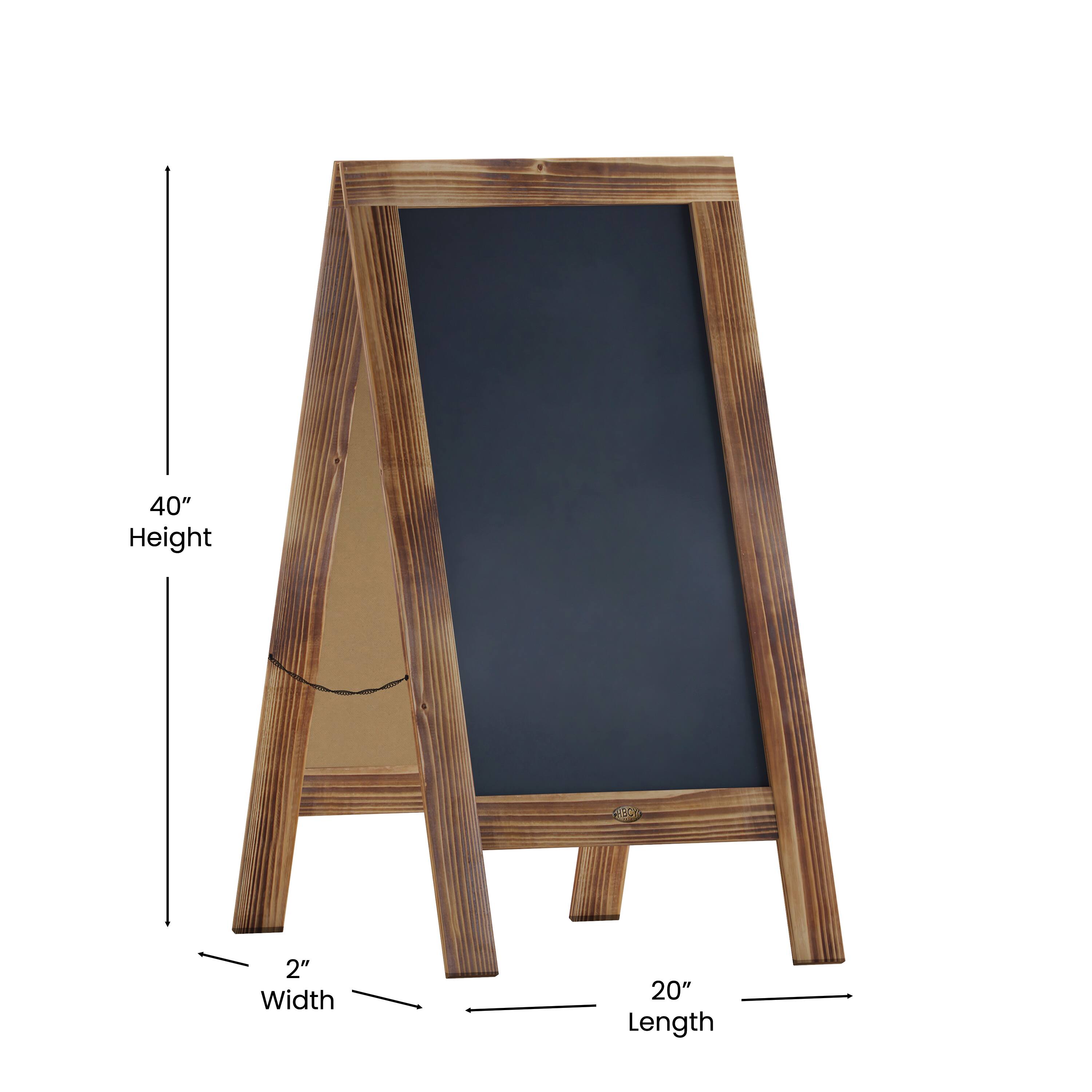 40" Height, 2" Width, 20" Length