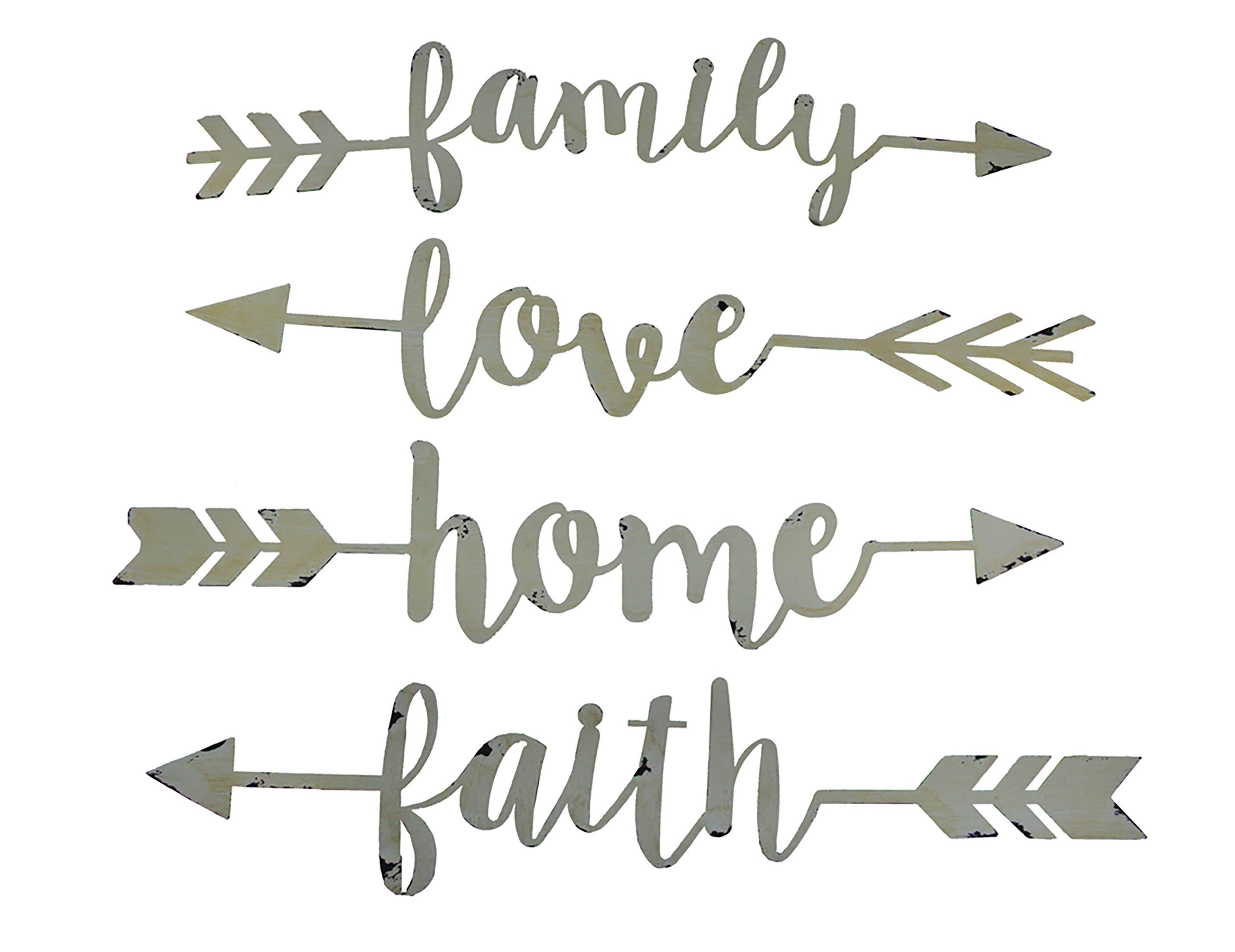 family  
love  
home  
faith