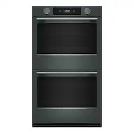 KitchenAid - 30" Smart Built-In Electric Double Wall Oven with Assisted Cook Cycles - Juniper