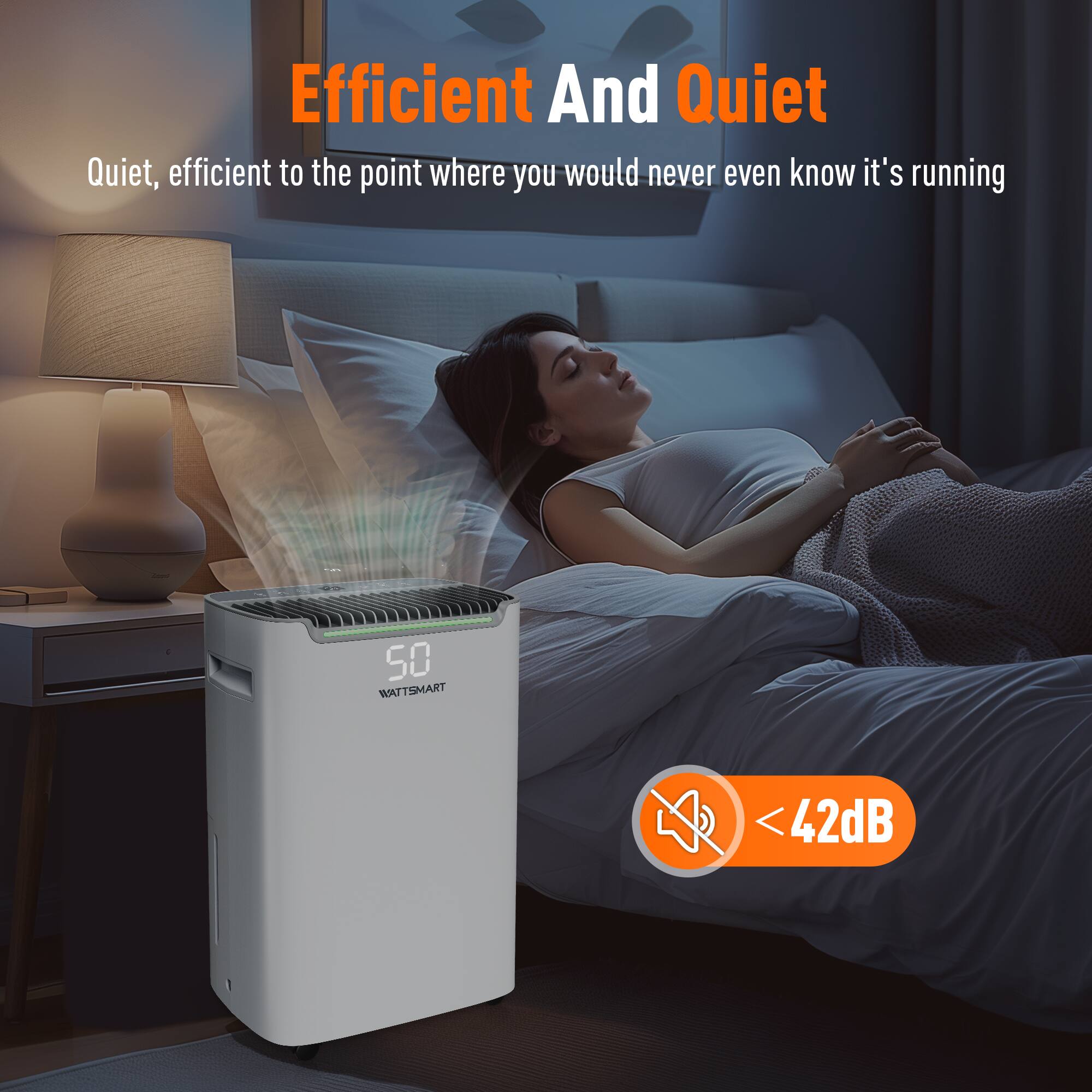 Efficient And Quiet

Quiet, efficient to the point where you would never even know it's running

50 WATTSMART

< 42dB