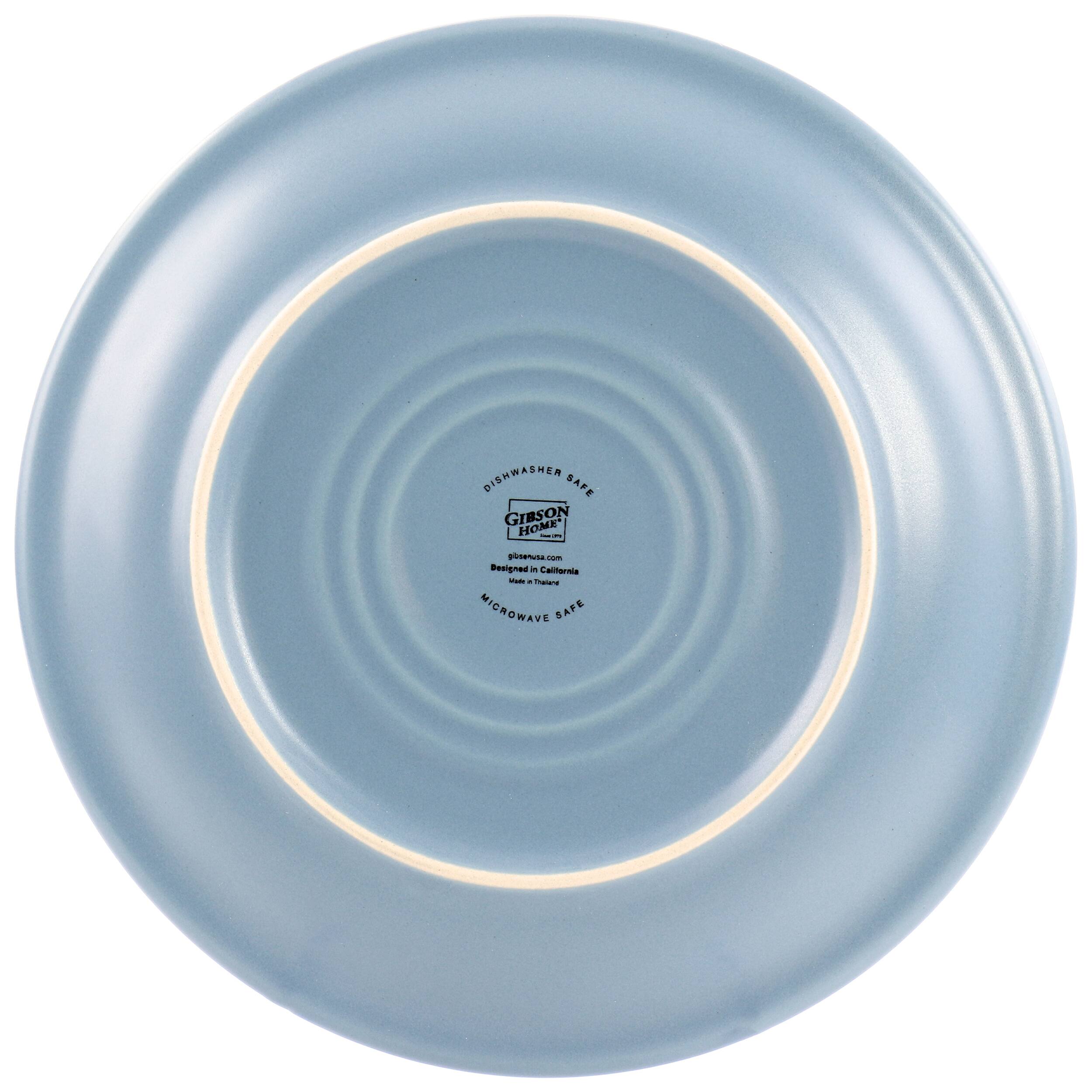 DISHWASHER SAFE GIBSON HOME 1 Designed in California Made in Thailand MICROWAVE SAFE