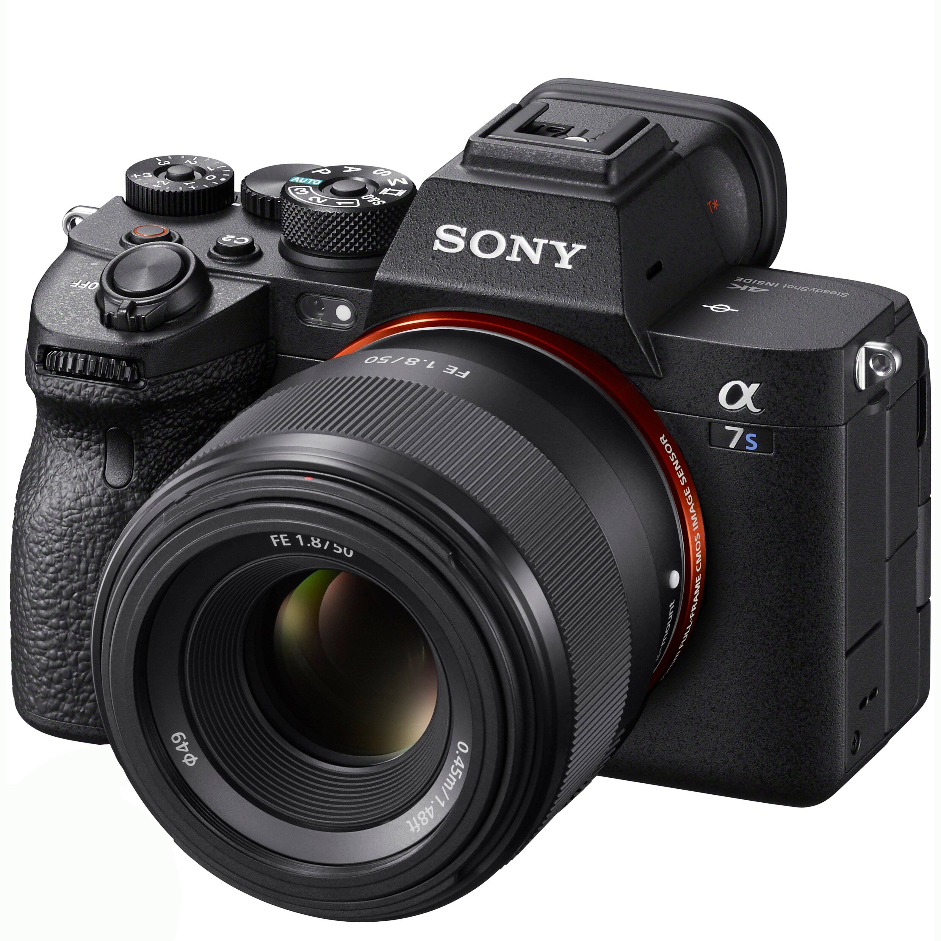 SONY  
α  
7S  
FE 1.8/50  
FE 1.8/50  
1.8/50  
0.45m/1.5ft  
7s  
SENSOR IMAGE CMOS  
FRARAE  
V MHALFRABE