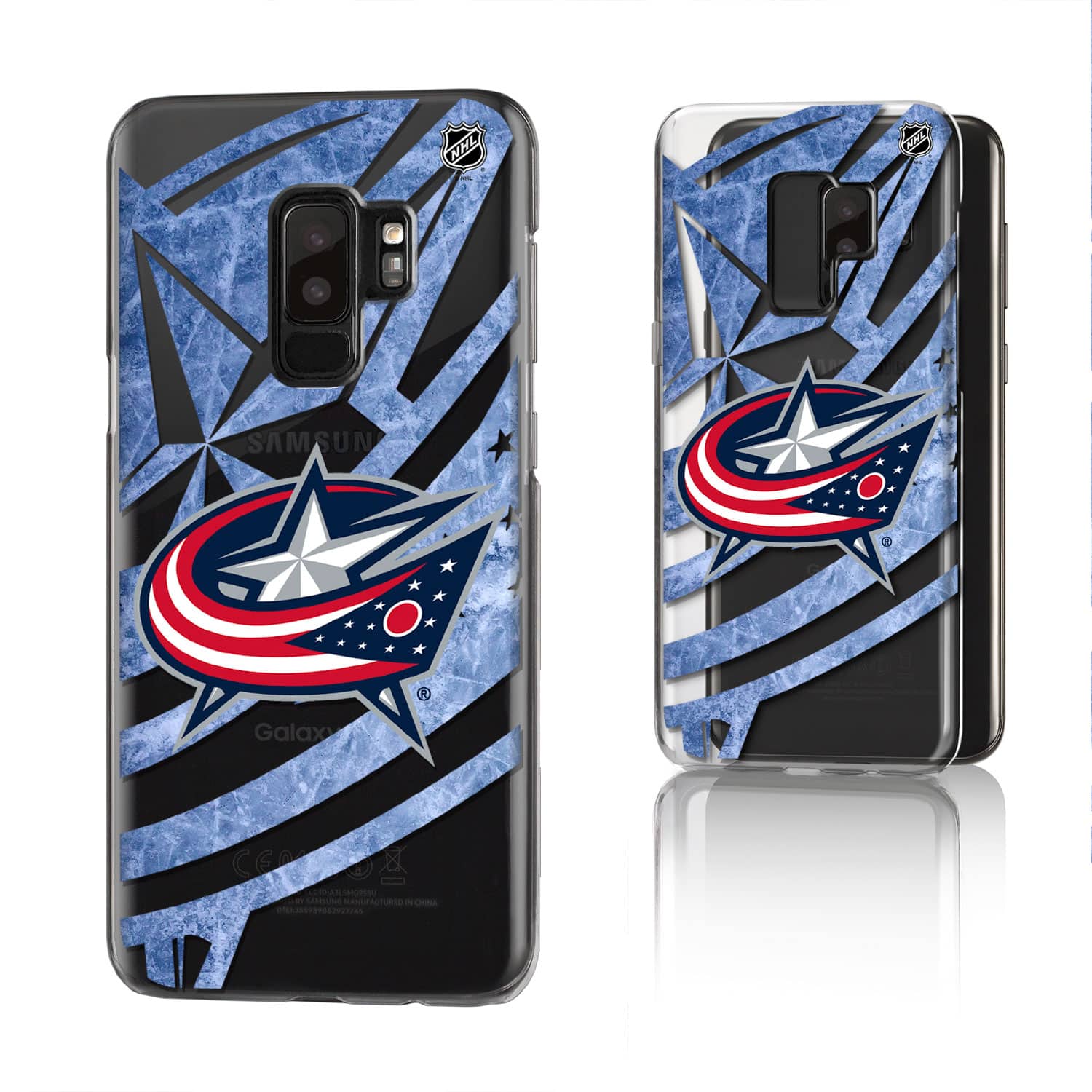 Keyscaper - NHL - Columbus Blue Jackets Galaxy Clear Ice Case - S25 Ultra - Multicolor price history on PriceWatchPro