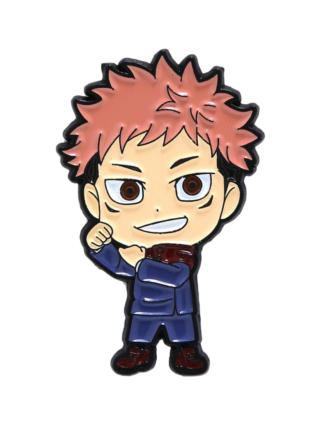 Alt View 10. SalesOne LLC - Jujutsu Kaisen Chibi Yuji Itadori Pendant Keychain - Black.