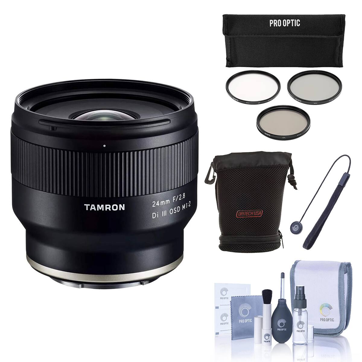 PRO OPTIC TAMRON 24mm F/2.8 24 MI:2 III OSD Di OPITECH USA USA ms % PRO OPTIC PRO OPTIC PSTE P - as - sud