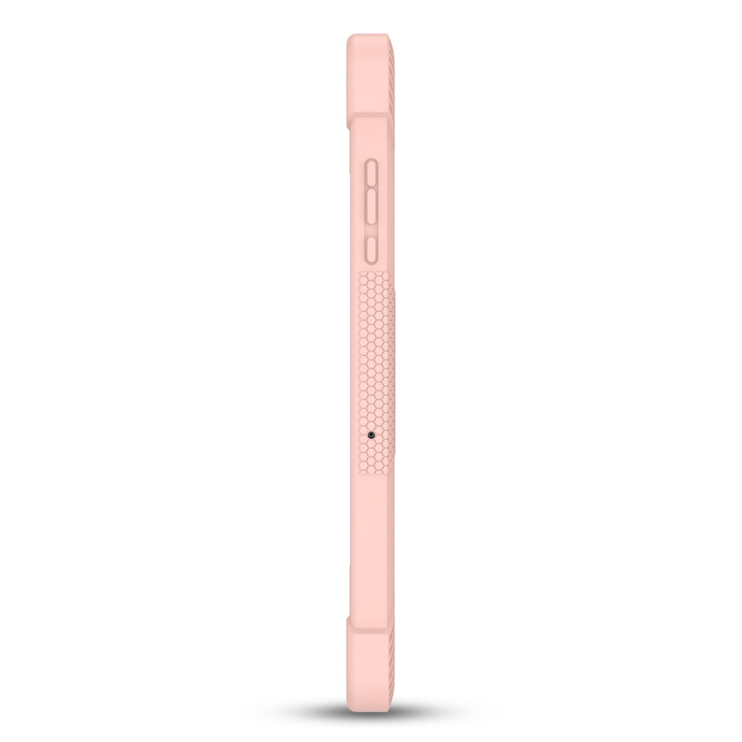 Alt View 2. Echelon - echelon Rampart Series Rugged Tablet Case with Kickstand for Samsung Galaxy Tab A11+ 5G / Galaxy Tab A9+ 5G - Pink - Pink.