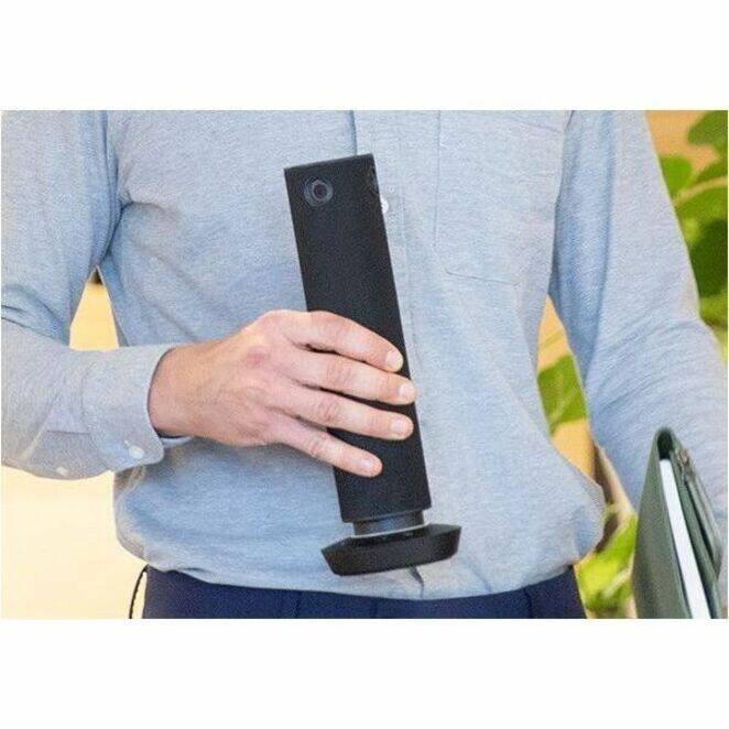 Alt View 2. Panasonic - Panasonic 360 Degree Camera Speakerphone - CMOS - Black.