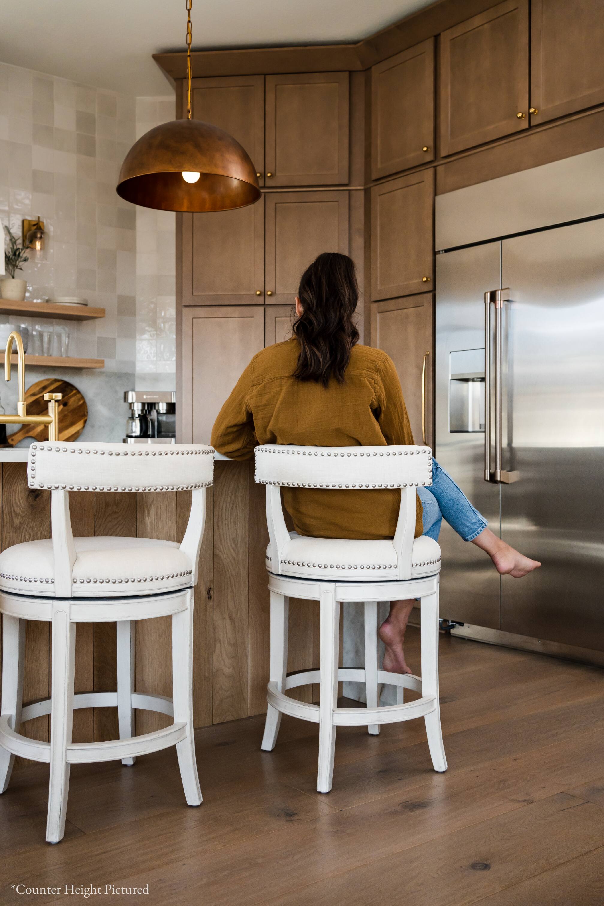 *Counter Height Pictured